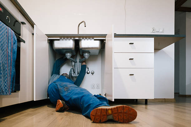 Professional Drain Cleaning technician working in Cross Plains, TN